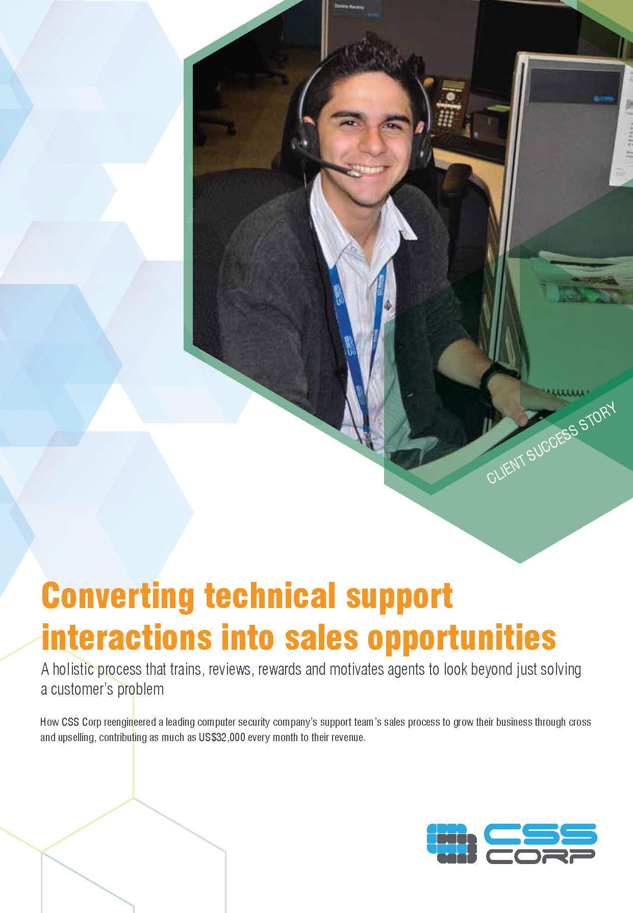 Converting technical support interactions into a sales opportunity