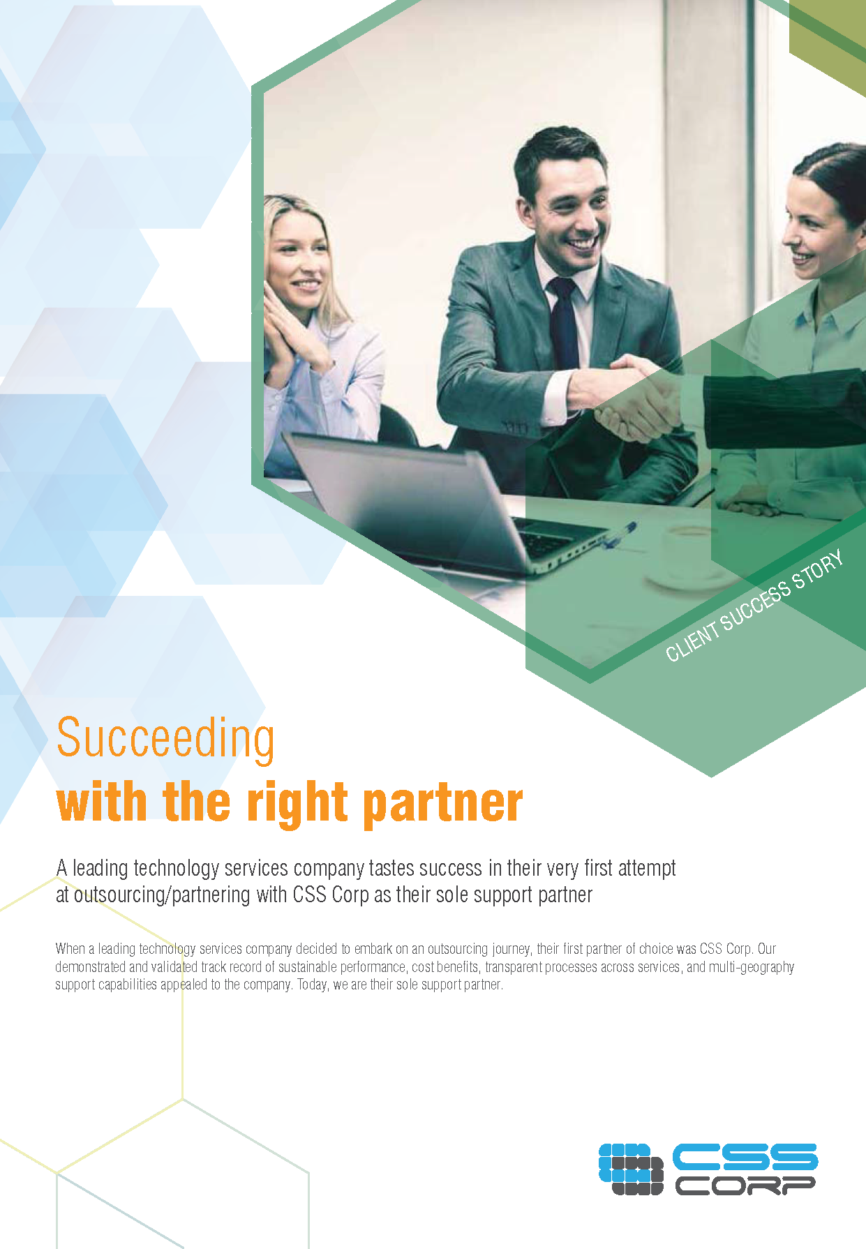 Succeeding with the right partner